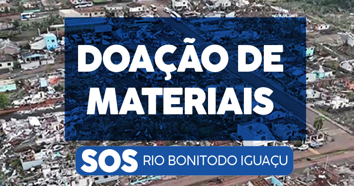 SOS RIO BONITO - ARRECADAÇÃO DE MATERIAIS 